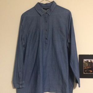 Lightweight denim shirt